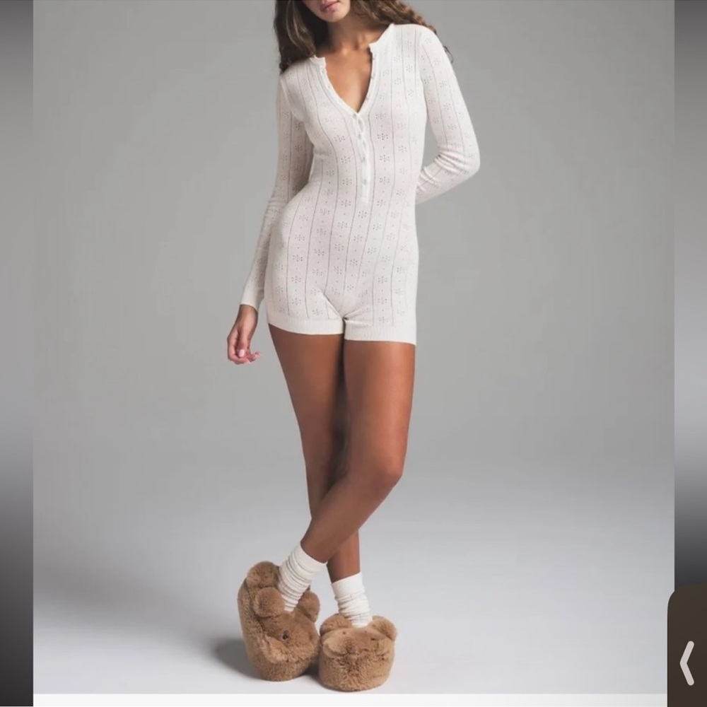 New in packaging Teddy Bear slippers from SKIMS Sold out Everywhere
